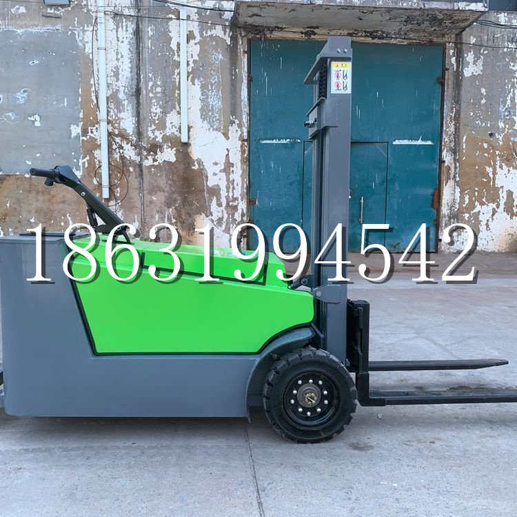 大安市小型电动叉车1吨2吨步行站驾式电瓶堆高充电装卸车液压升降车铲车
